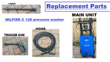 Replacement Parts NILFISK C 120 pressure washer body main trigger gun lance hose