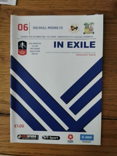 Worcester city solihull - v,