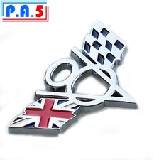 1x V8 Badge Union Jack - 3D