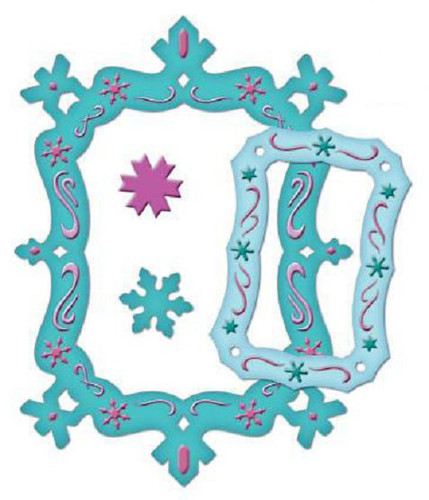 Spellbinders snowflake frame - spellbinders,