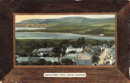 Newport pem from - newport,, castle