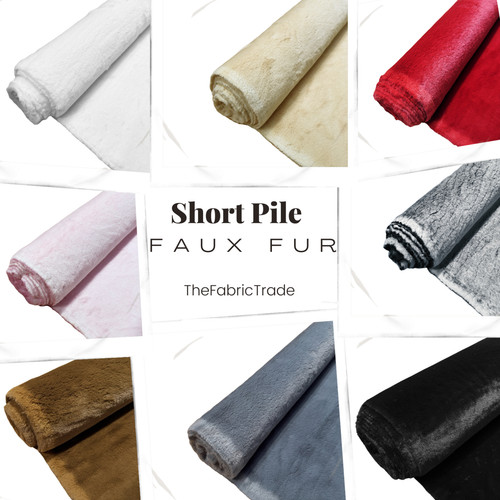 Short pile plush - plush, fur
