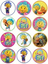 24 Fifi Cake Toppers Edible