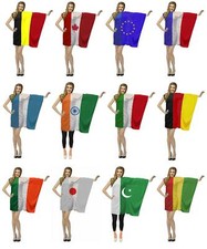 Adults World National Flag