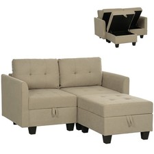 HOMCOM Modular Sectional Sofa