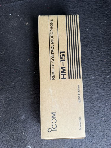 Icom 151 remote control - icom,