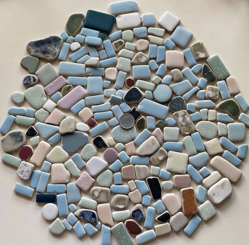 Sea glass pottery from - sea,