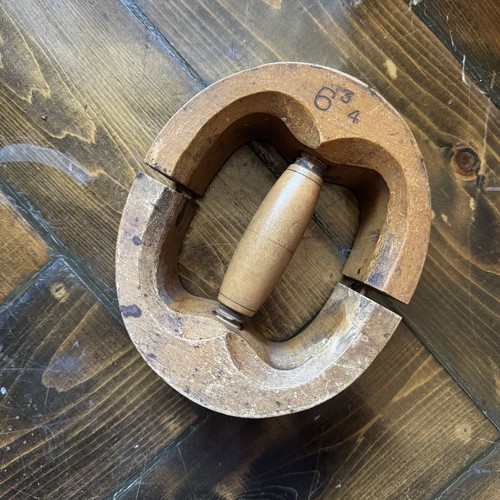 Vintage wooden hat block - vintage,