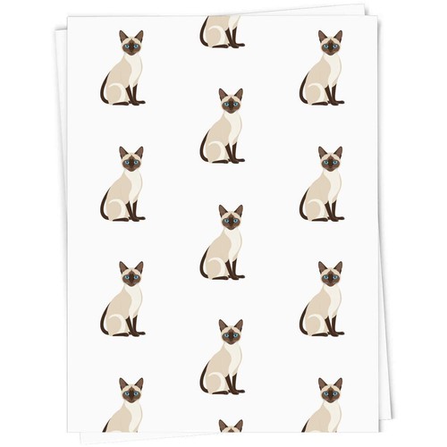 Siamese cat gift wrap - cat',