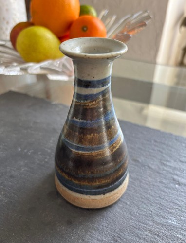 Small vintage pottery vase - pottery,