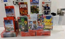76 x EMPTY Nintendo Switch 1&2 Cases Joblot - Lego Minecraft Doom Fifa Mario 27