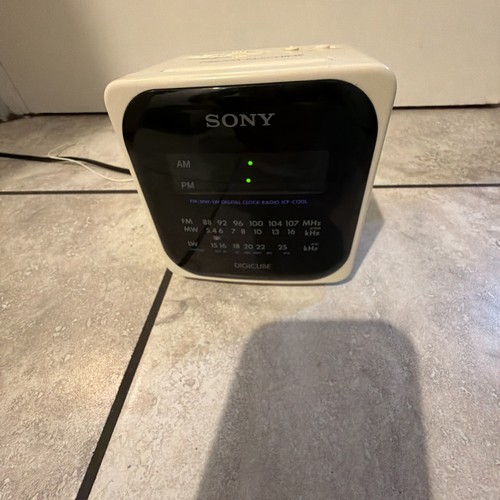 Sony dream machine - sony, icf-c120l