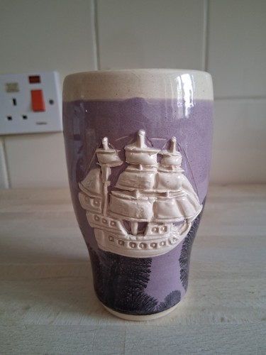 Boscastle pottery lilac - boscastle,
