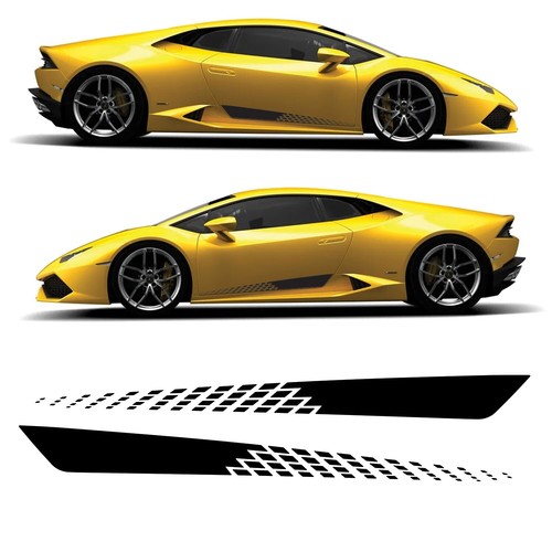 Side stripe decals sticker - side,