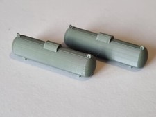 OO Gauge Industrial/Garden Propane Tanks 2000kg 1.76 Scale