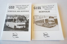 PSV Circle G53 G155 Norfolk & Suffolk Bus Coach Fleet List Book x2