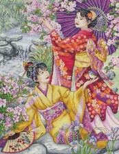 Anchor Maia Collection Cross Stitch Kit - Geishas