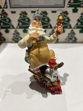 Toymaker Santa With Train
