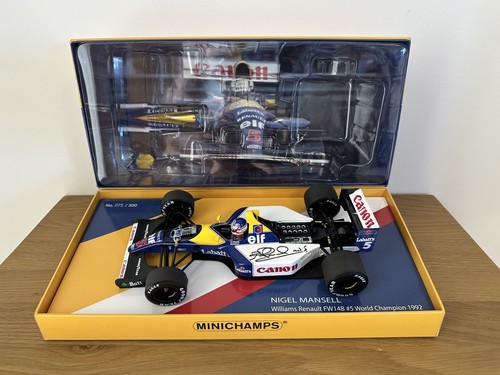 Hand signed minichamps - hand,