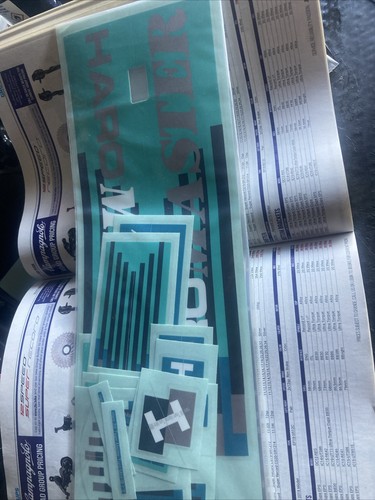 Haro master decals 1988 - decals,