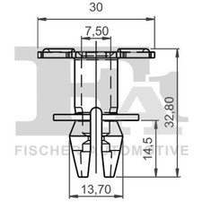 Fits FISCHER 10-20023.25 CAR