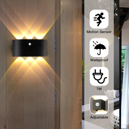 Led wall lights down - wall, modern