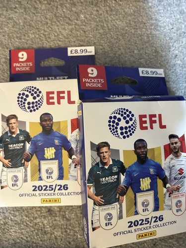 Panini efl 2026 football - efl,