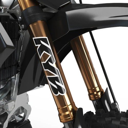 Motorcycle front fork stickers - front,