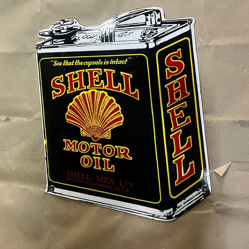 Shell motor oil porcelain - oil,