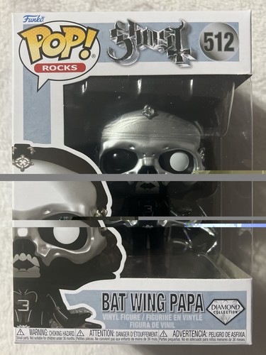 Bat wing papa ghost - bat,