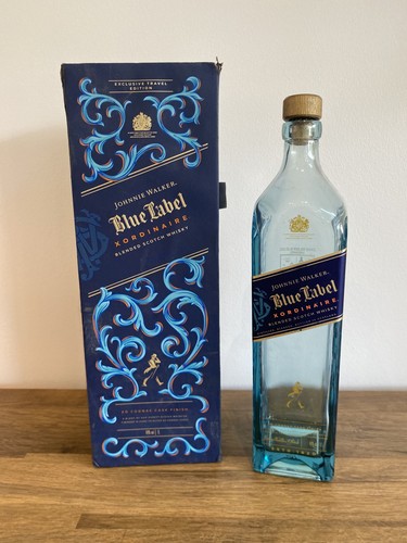 Empty johnnie walker blue - empty,