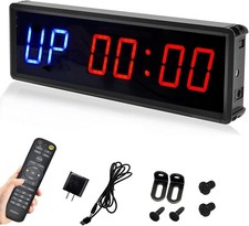LED Interval Timer Clock with