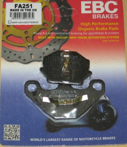 Brake pads for buell 1200 - pads,