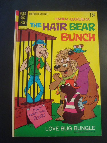 The hair bear bunch - #3, gold