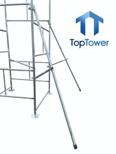 Scaffold Tower Stabilisers Pair Outriggers for Classic Galvanised Steel Towers