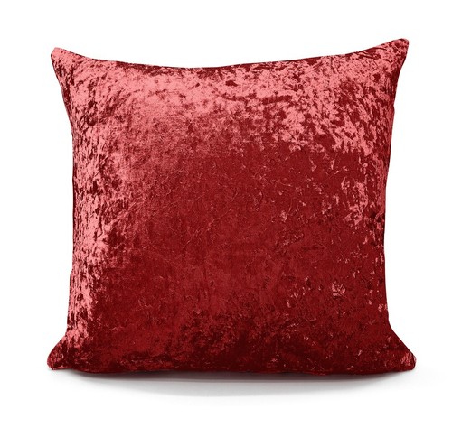Crushed velvet cushion covers - velvet,