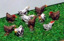 Chickens 10 Railway A71p