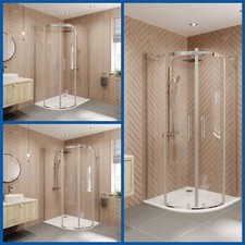 Offset quadrant shower - quadrant,
