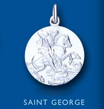 Saint George Pendant Sterling