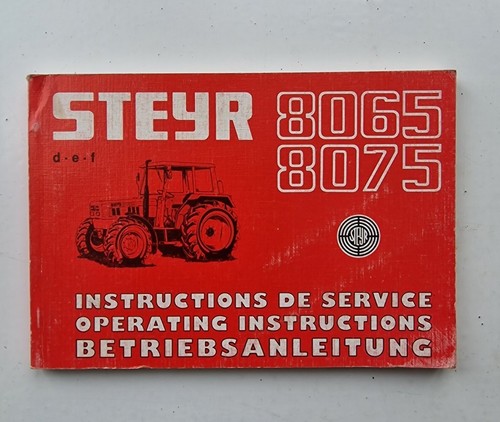 Steyr 8065 8075 tractor - steyr,