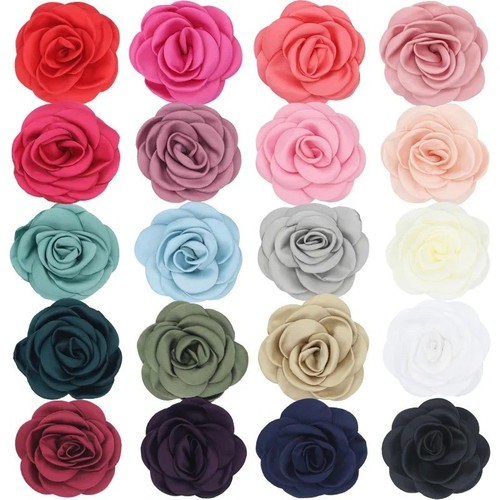Vintage fabric big rose - big, flower