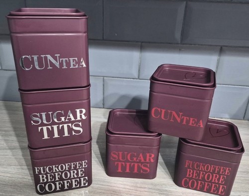 Coffee tea and sugar - and,