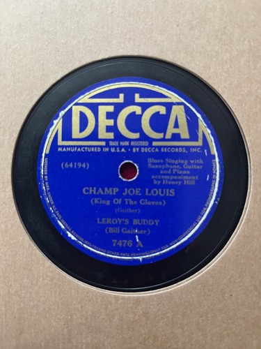 78rpm blues leroy s buddy - blues,,