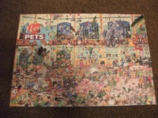 GIBSONS JIGSAW - I LOVE PETS - 1000 PIECE - JIGSAW IN EXCELLENT CONDITION