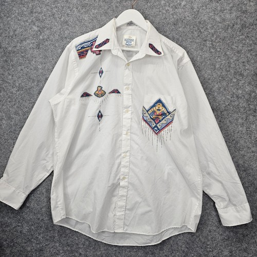 Vintage white western - white,