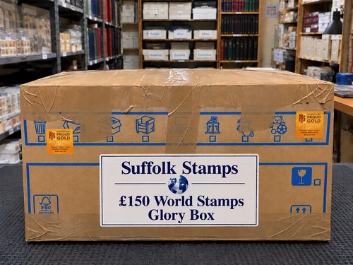 World stamps glory box large - stamps,