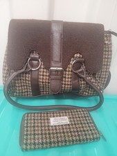 Harris Tweed Bag Brown