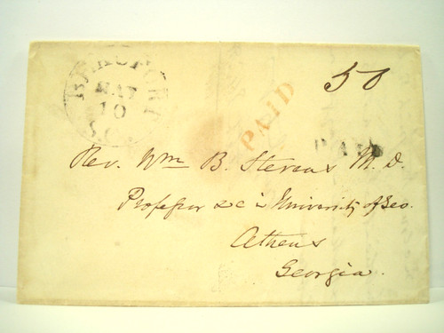 1844 beaufort stampless - beaufort,