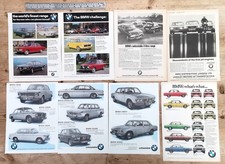 BMW CAR RANGE  -   1960s /