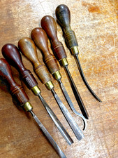 Marples wood carving chisels